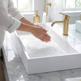 Умивальник конгломератний на стільницю Rea GOYA 100CM