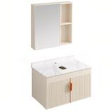 Set di mobili da bagno con top Modo 60cm Beige