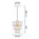 Deckenlampe APP1104-1CP