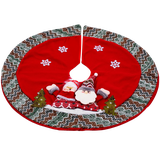 Mata pod choinkę czerwona YX22025 80 cm