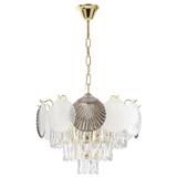 Кристална висяща лампа SWE083-CP 40cm GOLD