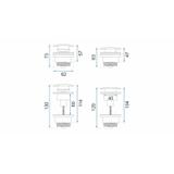 Tapón Rea Brush Nickle INOX