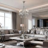 Deckenleuchte EBT008-5CP CHROME