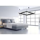 Lampe LED APP793-CP BLACK FLAT