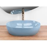 Vasque à poser Rea LISA L.BLUE SHINY