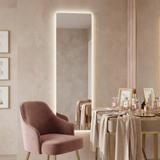 Lustro ścienne LED 150x50cm MOL-SQ