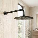 Круглий тропічний душ REA JS-P014B 25cm Black