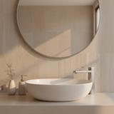 Maišytuvas vonios kambario Rea Arlo Brush Nickle