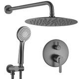 Unterputz Duschset Rea Ontario Gun Grey + BOX