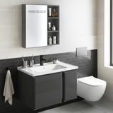 Set di mobili da bagno con lavabo Tula 60cm Grey