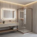 Cabina de dus Rea City 90x90 Brush Copper