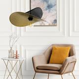 Deckenlampe APP1471-1CP black/gold