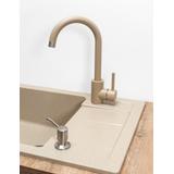 Granito kriauklė Nils Smėlio spalvos 5in1