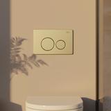 Toilet Flush Button Rea I K011A-Q Gold Brush
