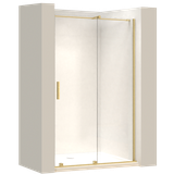 Shower doors Rea Montana 120 Gold brush