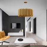 Goldene Deckenlampe APP1560-12CP