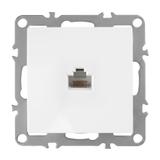 Gniazdo RJ45 OSTE JNH010-S Białe