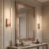 Настінний LED світильник для ванної SWE037-1W 40cm BRUSH COPPER