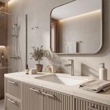 Μπαταρία Νιπτήρα Rea Grace Brush Nickel