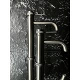 Grifo de baño Rea Lungo Grip Gun Grey low