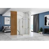 Cabina doccia Rea Punto 80x100 Gold
