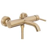Bathroom faucet Rea Lungo Brush Gold