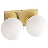 Wandlampe Kugel APP1010-2W Gold
