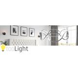 Lampe LED APP801-CP Twist Chrome
