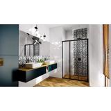 Shower doors Rea Alex Black 100