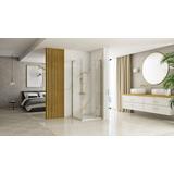 Cabine de douche REA Hugo 80x90 Gold Brush