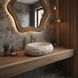 Rea Mika Beige lauapealne kraanikauss