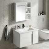 Set di mobili da bagno con lavabo Tula 60cm White