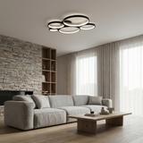 Lampa sufitowa LED APP1911-C Czarna