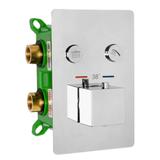 Kit de douche encastré Rea FENIX DAVIS CHROM  BOX