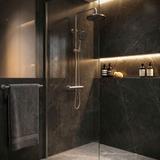 Conjunto de ducha Rea Hunter Brush Nickel