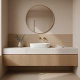 Falra szerelhető csaptelep Rea Clif Brush Copper