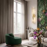 KINKIET ŚCIENNY LED APP1951-W 50 cm ZŁOTY