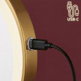 Spiegel LED Old Gold