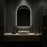 Lustro ścienne LED 90x60cm TOP-1