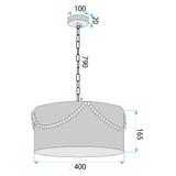 Лампа APP1741-1CP 40 cm