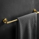 Wieszak łazienkowy jednoramienny 5701 Galo Złoty Szczotkowany