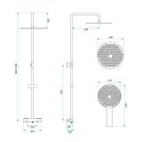 Dušikomplekt ilma jooksutoruta termostaadiga Rea Lungo Titan