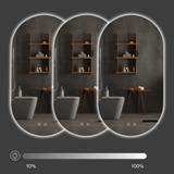 Oglindă LED EGG 60x80 cm