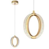 Kristall-Hängelampe LED G114-1CP Złota