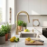 Kuhinjska slavina Rea Fresh Touch Brush Gold