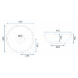 Vivien nadgradni umivaonik