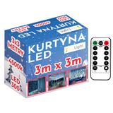 Kurtyna LED 300 diod 3x3m 311334A