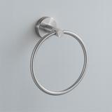 Bathroom hanger Ring 6610 Modern Brush Nickel
