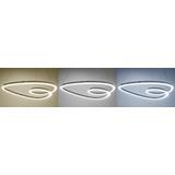 Deckenlampe Ring Led + Fernbedienung APP7798-cp Chrome