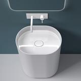 Freestanding Conglomerate washbasin DOLCE